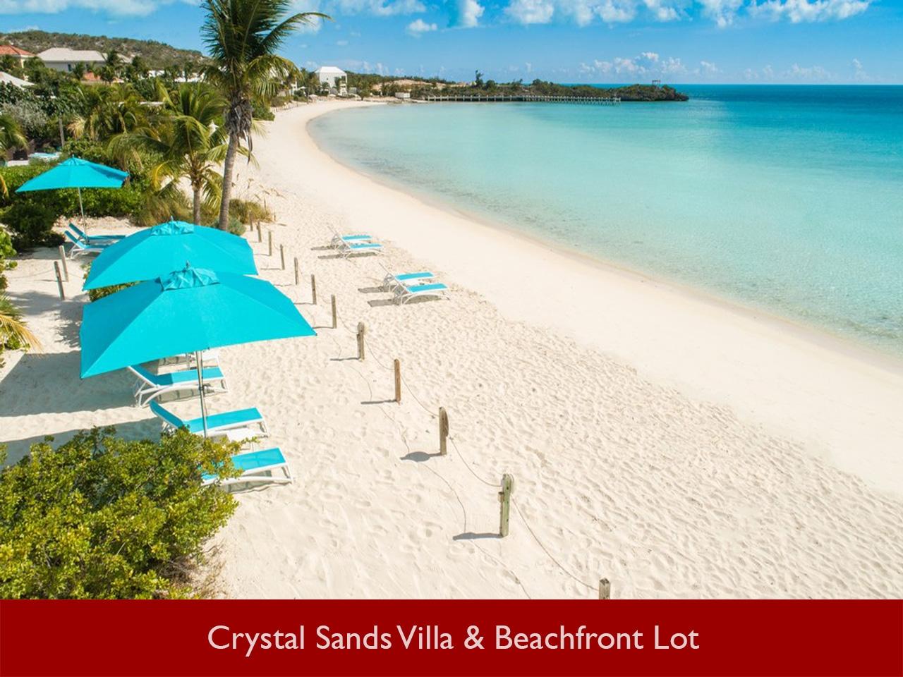 Crystal Sands Villa & Beachfront Lot