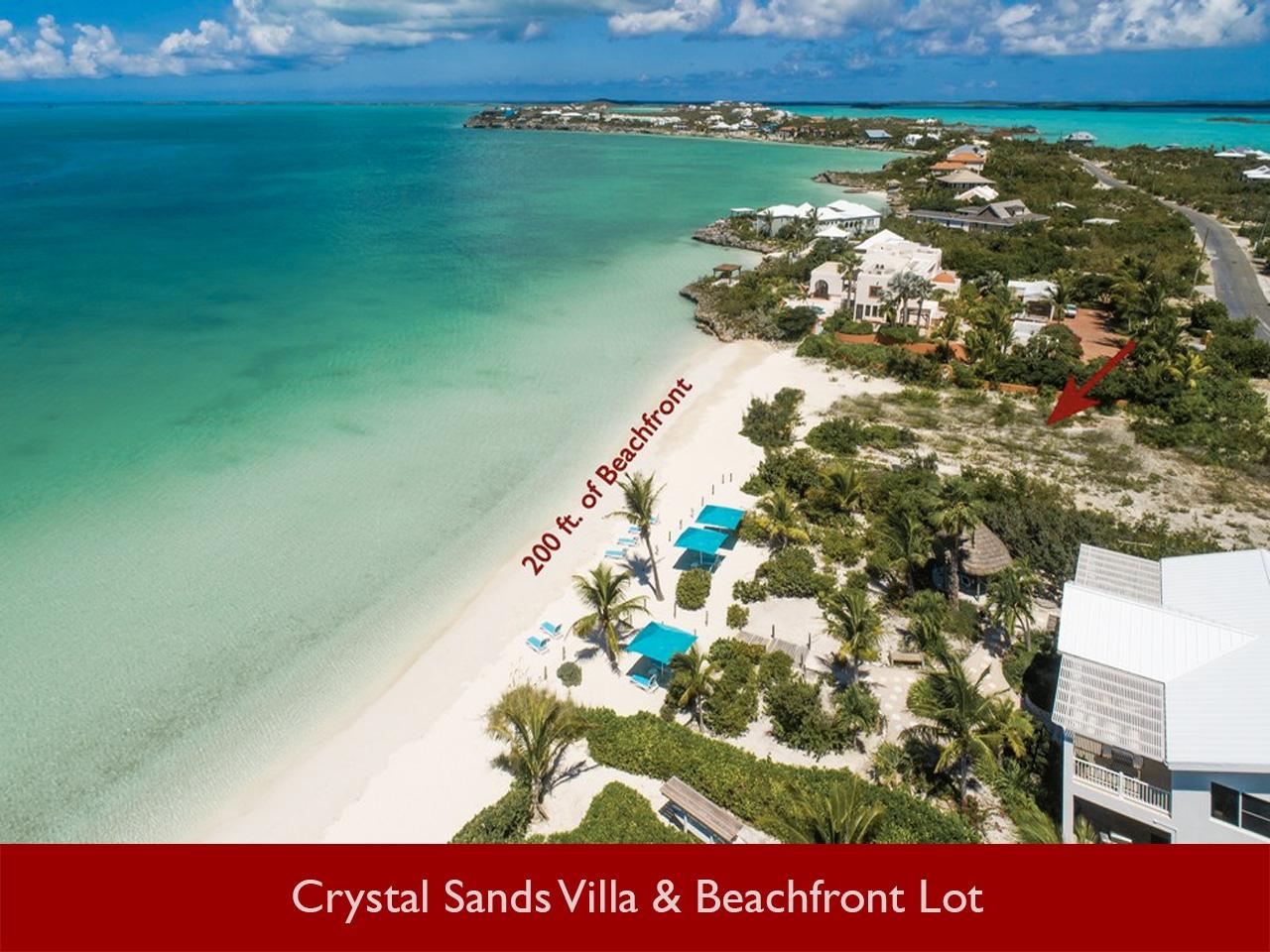 Crystal Sands Villa & Beachfront Lot